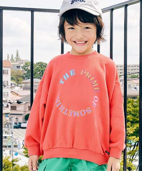 カラフルロゴトレーナー