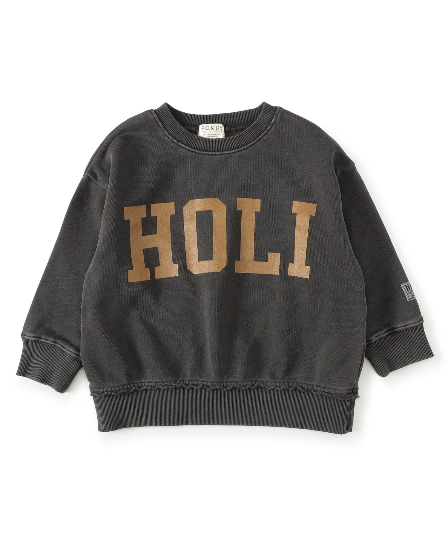 ☆SALE☆エルボーパッチラグラントレーナー（R511055）|F.O.KIDS（エフ