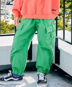 カラーカーゴパンツ  10分丈