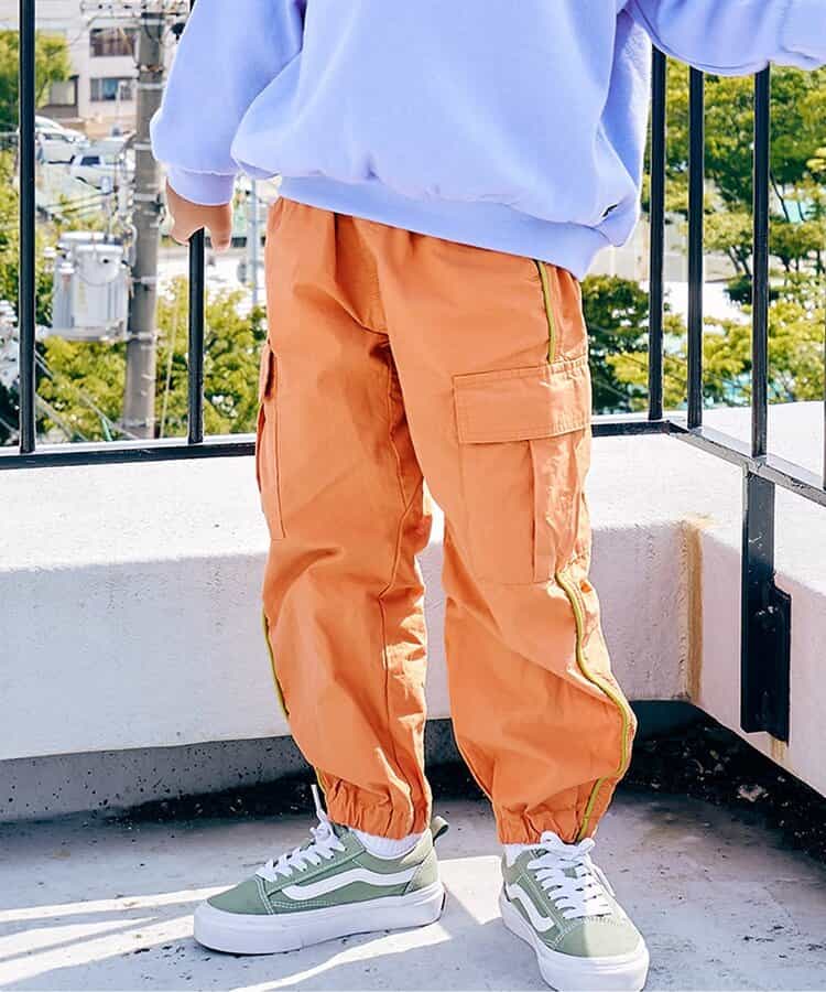 カラーカーゴパンツ  10分丈