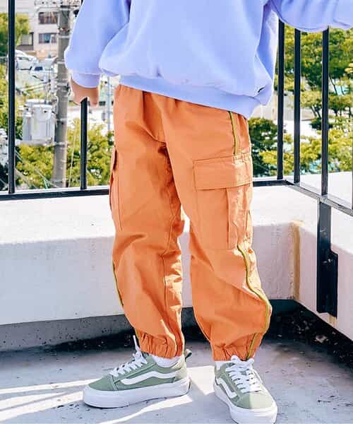 カラーカーゴパンツ  10分丈