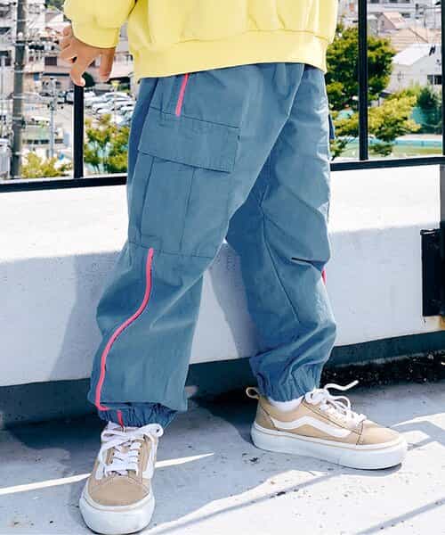 カラーカーゴパンツ  10分丈