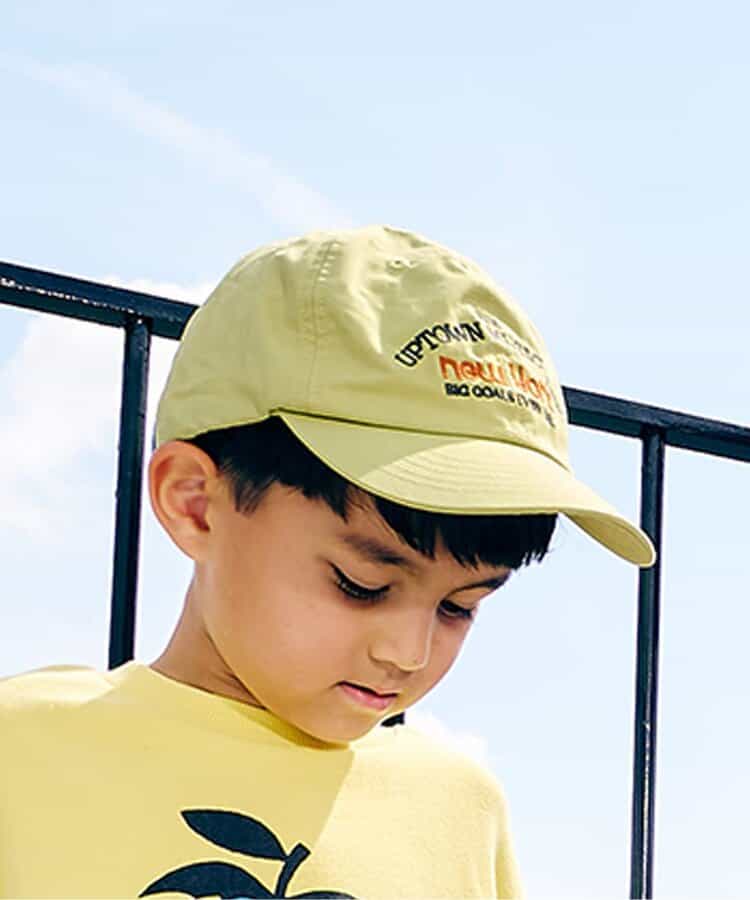 刺繍ロゴキャップ_UVカット