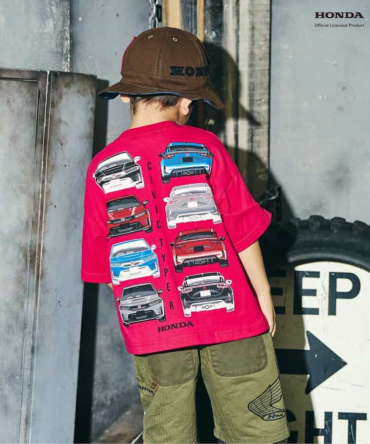 HONDAコラボ4柄Tシャツ
