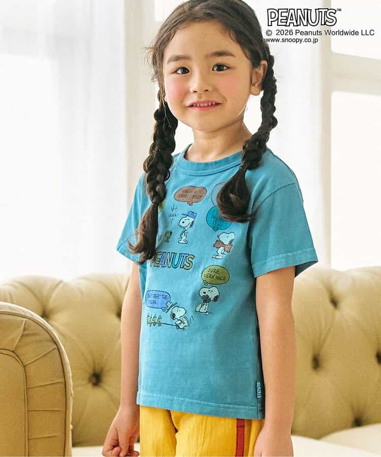 PEANUTS　5色5柄Tシャツ