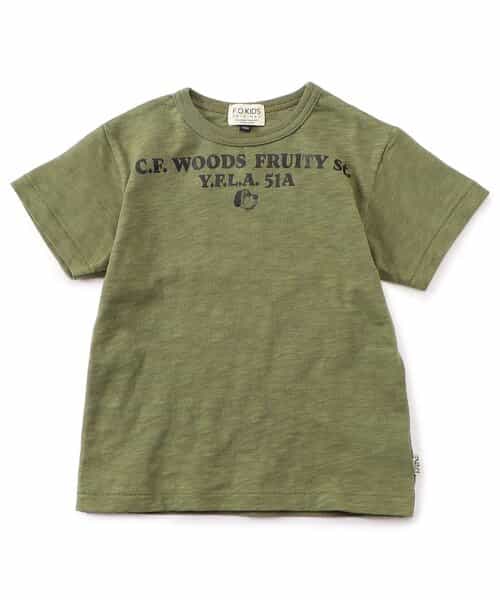 ★SALE★バックペナントレタードTシャツ