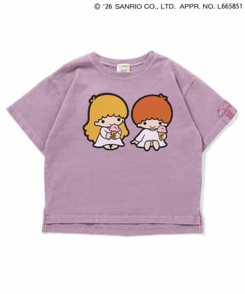 サンリオ4色4柄フェードTシャツ