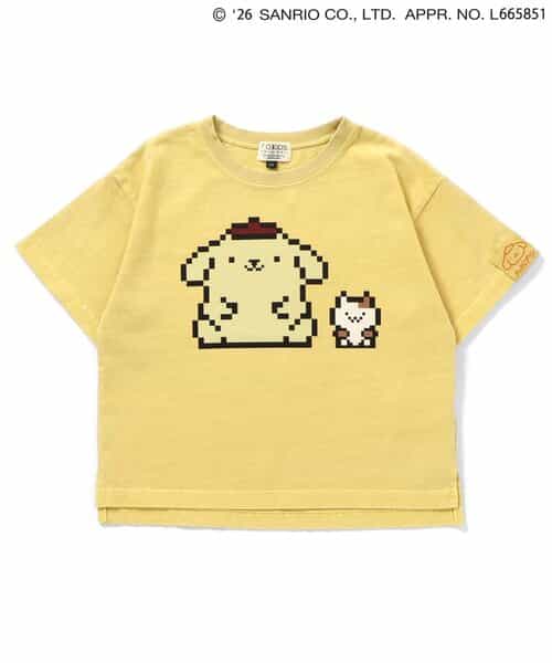 サンリオ4色4柄フェードTシャツ