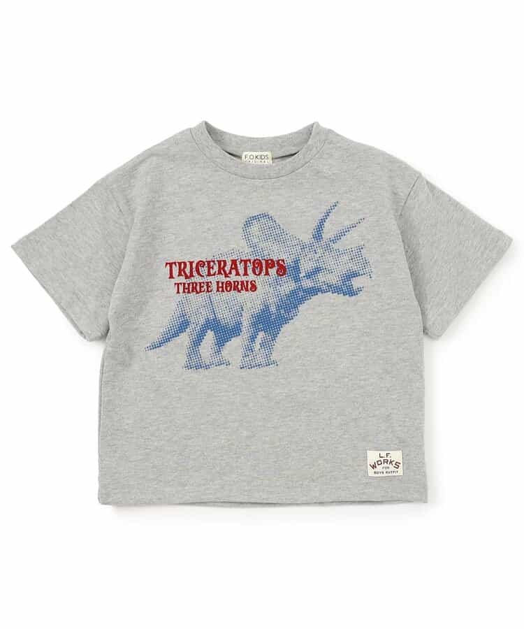ハーフトーンDINOTシャツ