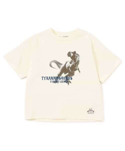 ハーフトーンDINOTシャツ