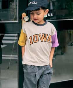 ★送料無料★【リンク】ロゴアップリケTシャツ