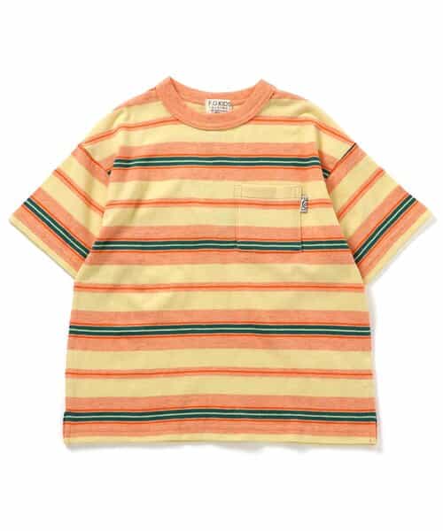 ☆SALE☆マルチボーダーワイドTシャツ（R207265）|F.O.KIDS
