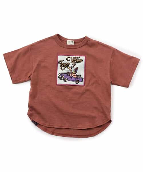 ★SALE★アート刺繍アップリケTシャツ