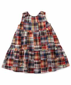 485様 FISH&KIDS パッチワークワンピース FISH&KIDS 〈PATCHWORK DRESS〉 ハンドメイドのパッチワークが