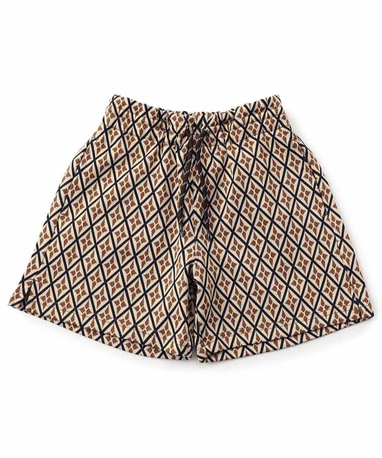 ジャガードカットソーパンツ  5分丈