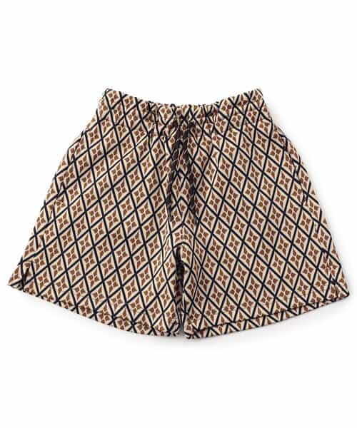 ジャガードカットソーパンツ  5分丈