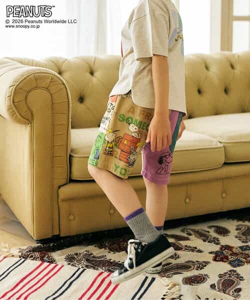 PEANUTS　GOOD　OLDショーツ  5分丈