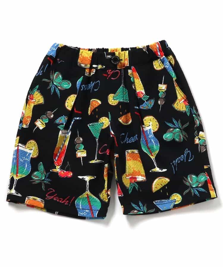 3色3柄ハーフパンツ  5分丈