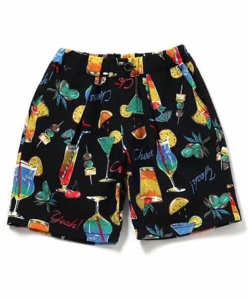 3色3柄ハーフパンツ  5分丈