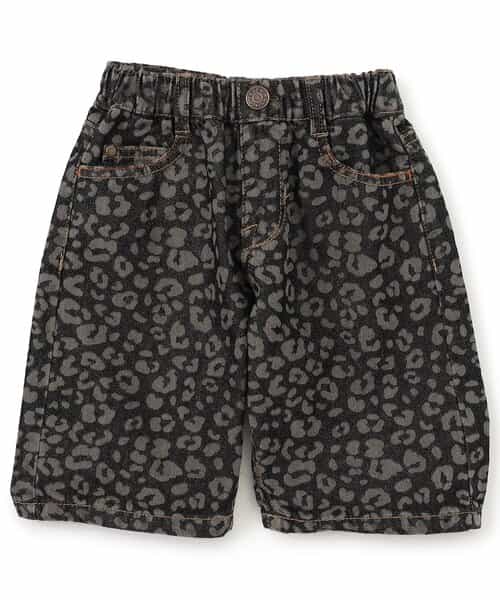 ライトワイドデニムパンツ  6分丈