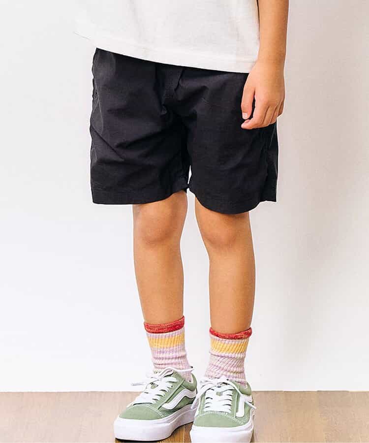 ウエストコードハーフパンツ  5分丈