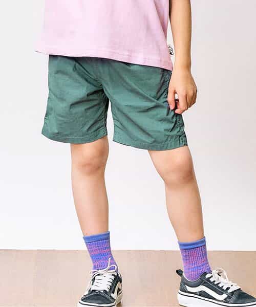 ウエストコードハーフパンツ  5分丈