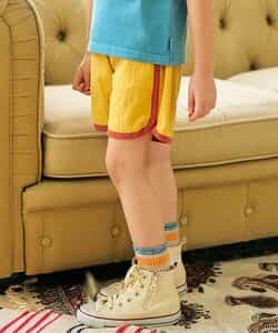 パイピングショーツ  5分丈