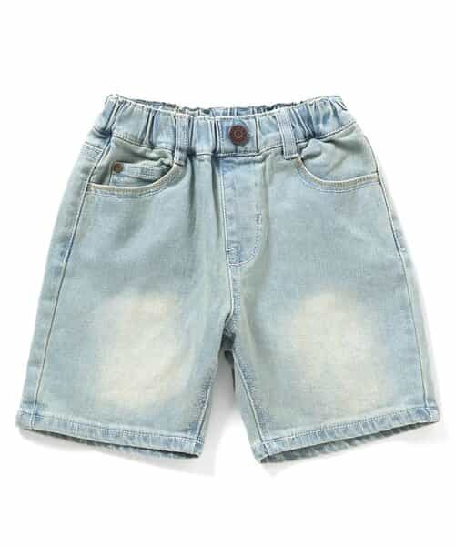 ★SALE★ちょっとワイドなデニムパンツ  5分丈