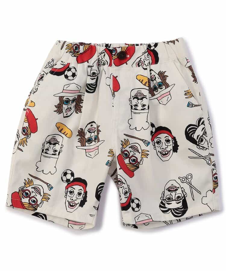 ★SALE★4色2柄ハーフパンツ  5分丈