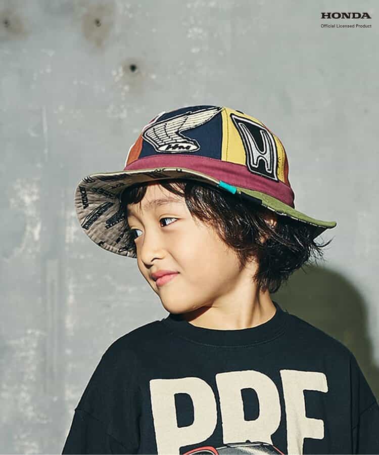 HONDAコラボ　ワッペンアウトドアハット