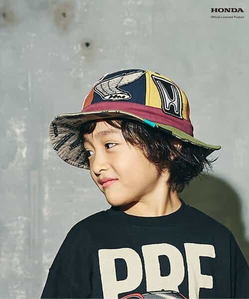 HONDAコラボ　ワッペンアウトドアハット
