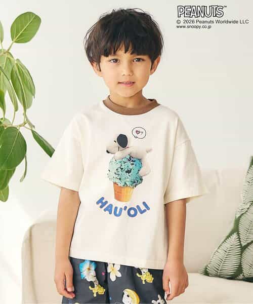 PEANUTＳ　フォトアートTシャツ