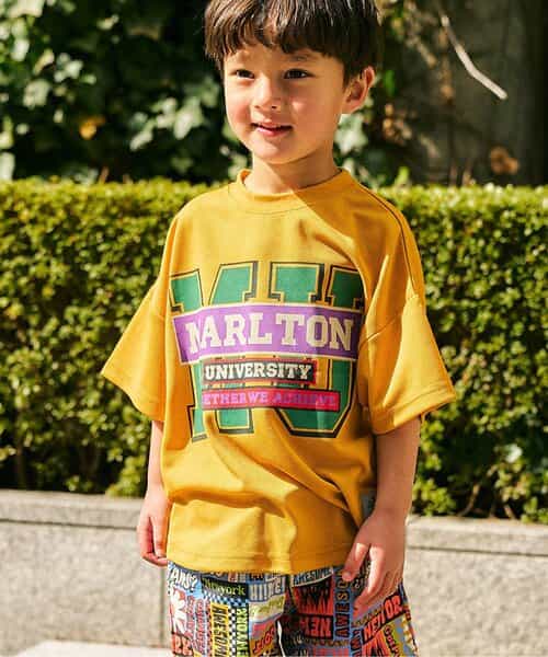 カレッジバリエーション　メッシュTシャツ  吸水速乾