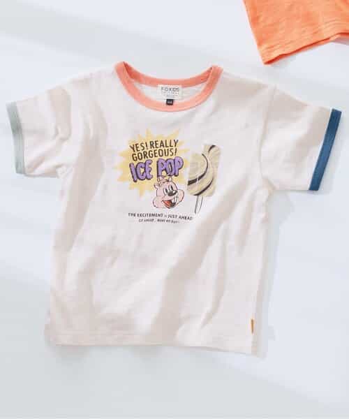 ☆SALE☆リンガーTシャツ（R307055）|F.O.KIDS（エフ・オー