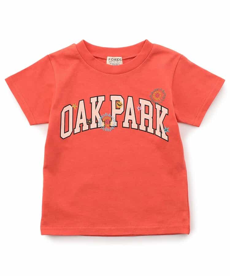 ロゴ×ステッチワークTシャツ