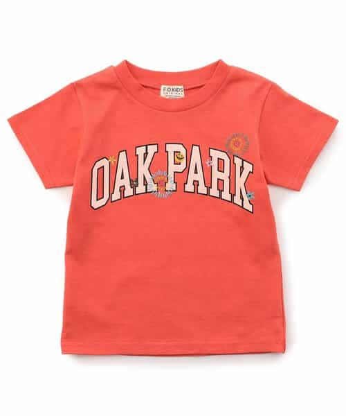 ロゴ×ステッチワークTシャツ