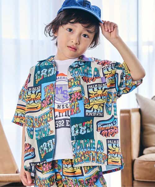 ☆SALE☆【リンク】3柄アロハシャツ（R309015）|F.O.KIDS（エフ