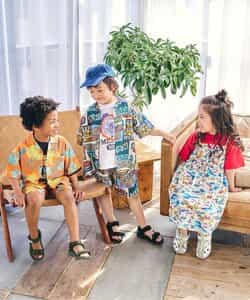 ☆SALE☆3柄アロハハーフパンツ 5分丈（R323025）|F.O.KIDS