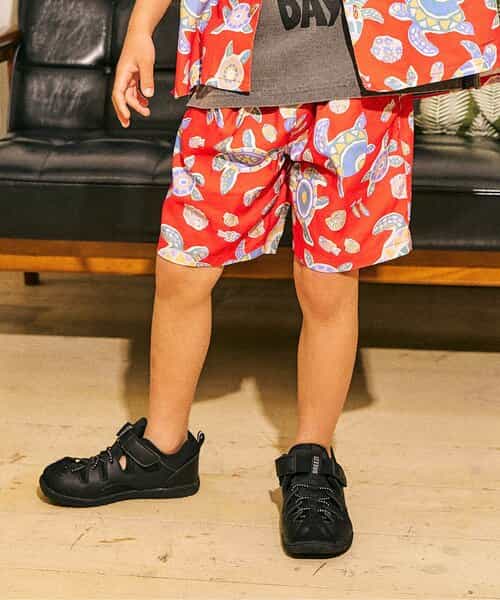 3柄アロハショーツ  5分丈