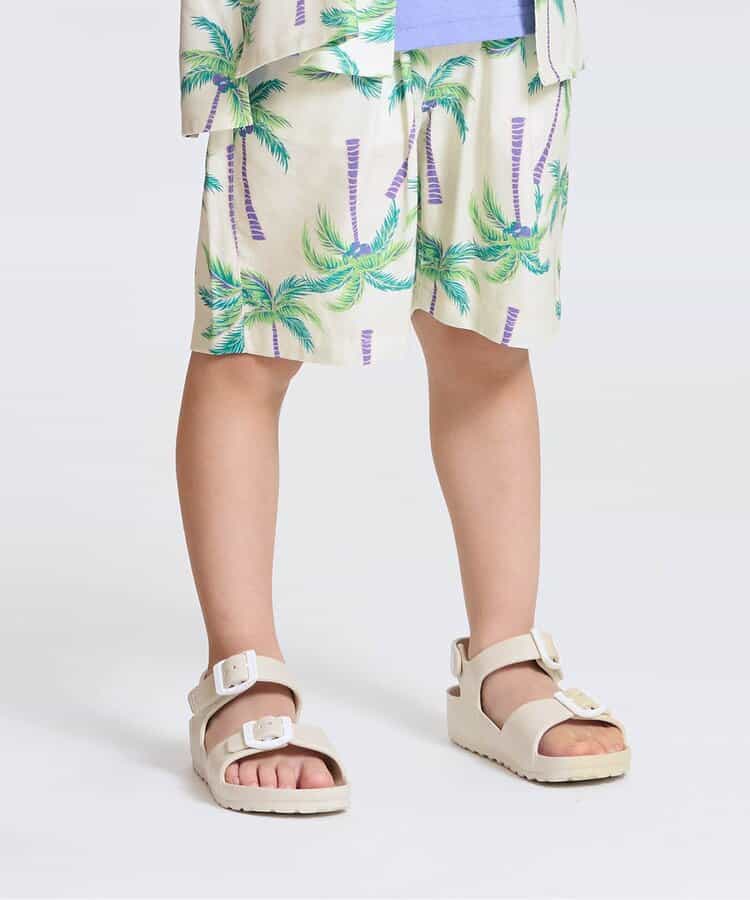 3柄アロハショーツ  5分丈