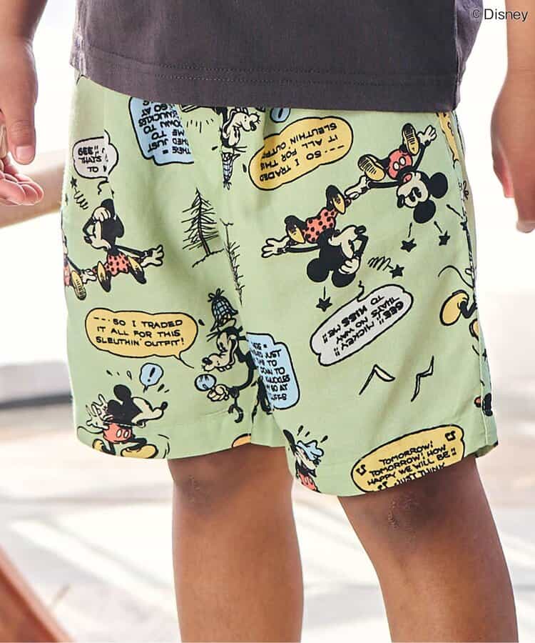ミックスロゴ 切替加工ハーフパンツ 5分丈（R223095）|F.O.KIDS