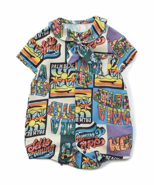 ☆SALE☆【リンク】アロハロンパス（R333015）|F.O.KIDS（エフ