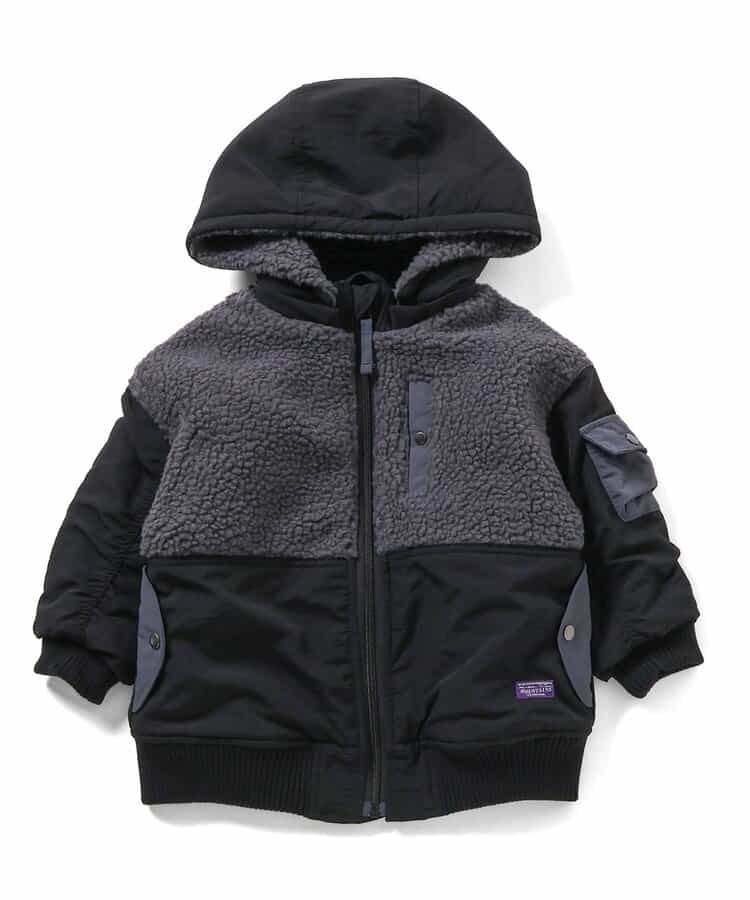 ボア切り替えジャケット