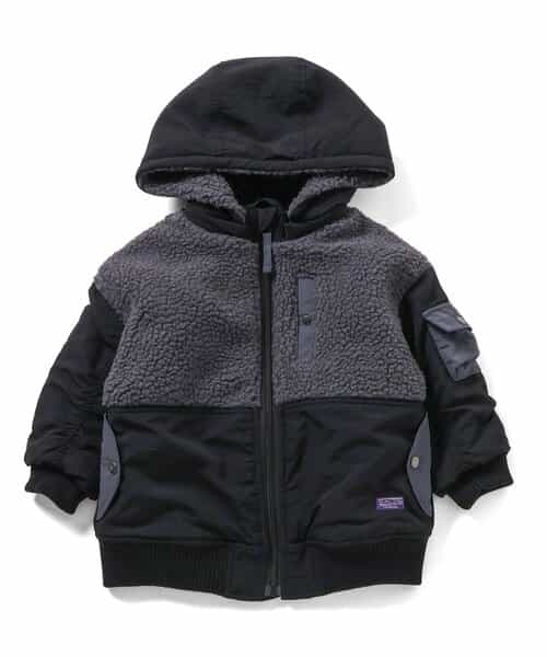 ボア切り替えジャケット