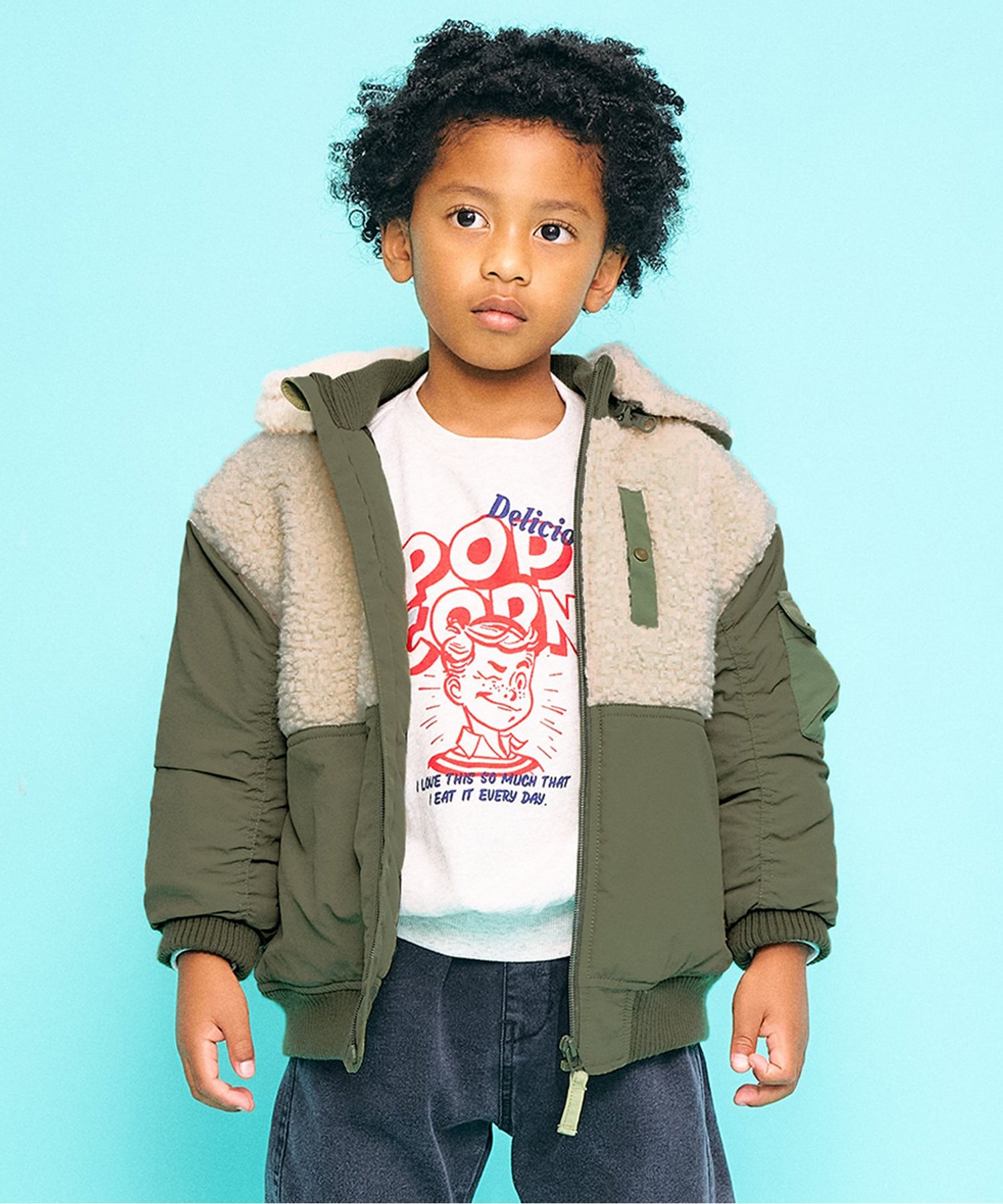 積み木遊び刺繍カーディガン（B104016）|BIT'Z（ビッツ） 男の子