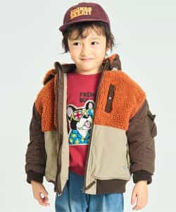 ボア切り替えジャケット