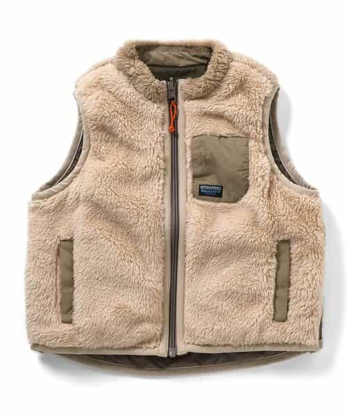 リバーシブルボアベスト