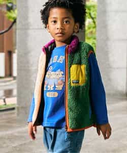 リバーシブルボアベスト