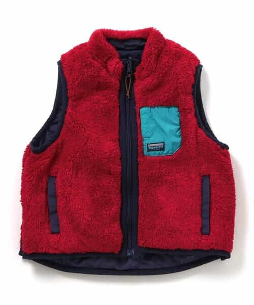 リバーシブルボアベスト
