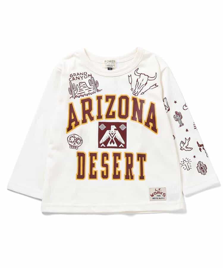 ARIZONAロゴTシャツ UVカット 吸水速乾 接触冷感_910648